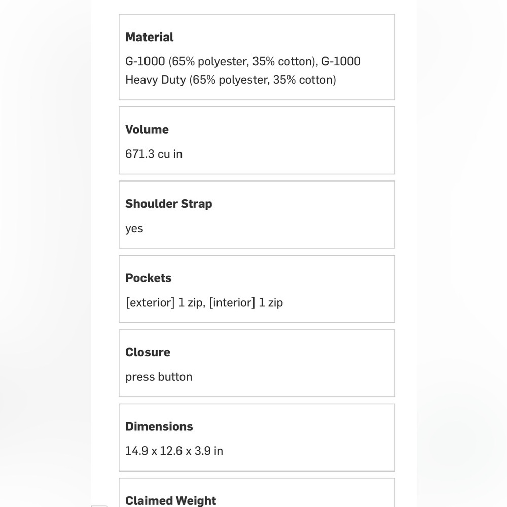 Fjallraven Totepack No.3 Bag - Picture 5 of 5
